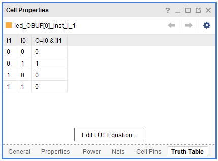 LUT Equation